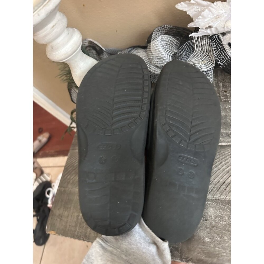 Crocs Coast Slide Slip On Sandals Black Size Womens Size 10 And Mens Size 8 - Picture 4 of 4